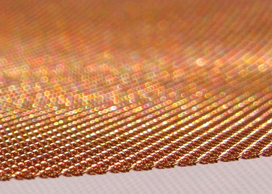 1-200 Mesh Woven Copper Mesh, tela metallica di filo di rame di lunghezza FH-002 di 30m