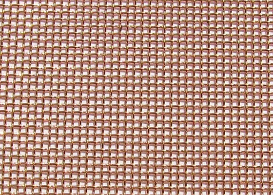 1-200 Mesh Woven Copper Mesh, tela metallica di filo di rame di lunghezza FH-002 di 30m