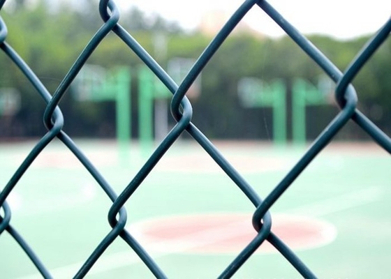 Il PVC nero ha ricoperto il diametro di cavo di Mesh Fence 1mm-7mm del collegamento a catena impermeabile