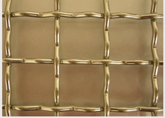 Cavo unito di rame/d'ottone Mesh Square Opening Acid Resistant per i Governi