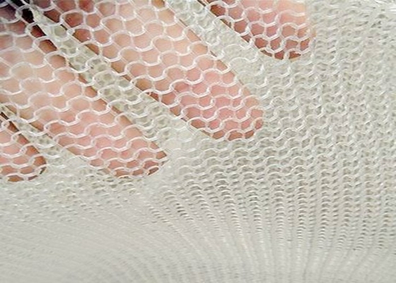 Maglia tricottata polipropilene, maglia di plastica tricottante durevole molle