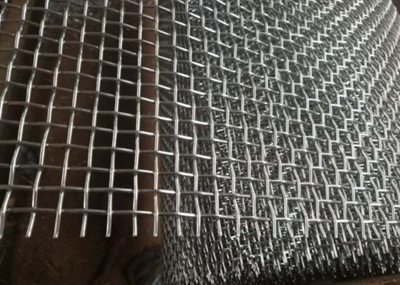 rete metallica di filo zincato della immersione calda di 0.5-10mm, acciaio inossidabile Mesh For Protection unito