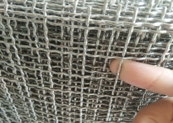 rete metallica di filo zincato della immersione calda di 0.5-10mm, acciaio inossidabile Mesh For Protection unito