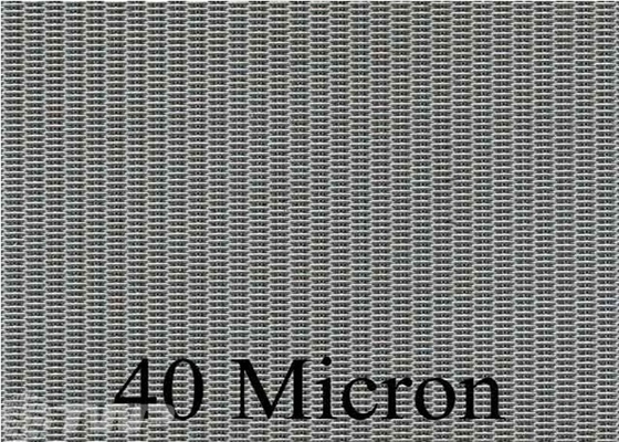 50x250 ingranano un acciaio inossidabile Mesh For Filter Free Sample di 40 micron