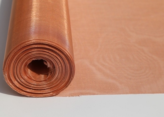 Rame fine Mesh Fabric, 60 maglia 80 Mesh Copper Shielding Mesh Wear resistente