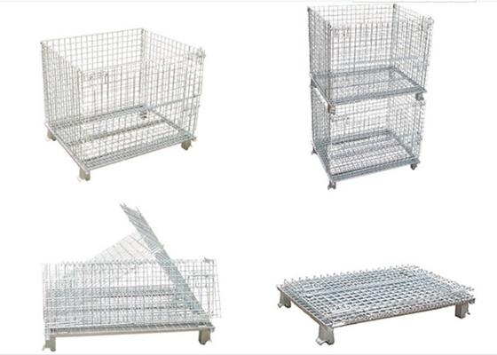 Foro quadrato del diametro del cavo del cavo pieghevole di Mesh Storage Containers 6mm