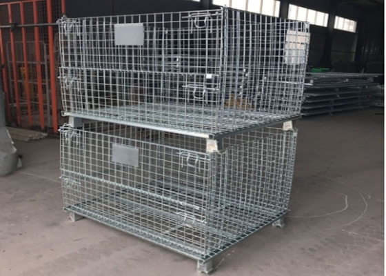 Il cavo industriale accatastabile Mesh Containers Powder Coated ISO9001 ha approvato