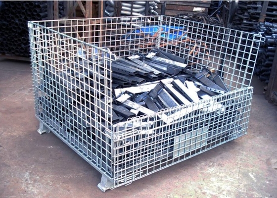Foro quadrato del diametro del cavo del cavo pieghevole di Mesh Storage Containers 6mm