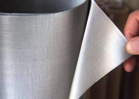 T304 / La maglia olandese 20x250 del tessuto della pianura T316 ingrana il tessuto filtrante da 100 micron