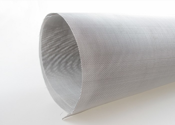 foro quadrato 90X90 Mesh Silver Color della tela metallica di 1M Width Stainless Steel