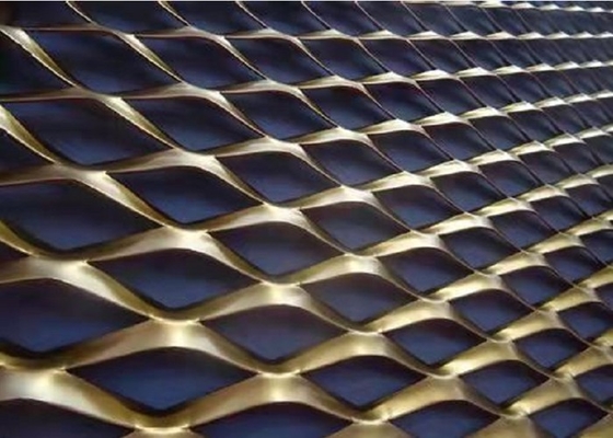 Maglie metalliche ampliata di alluminio architettonica spessore di 6.0mm - di 1.5mm