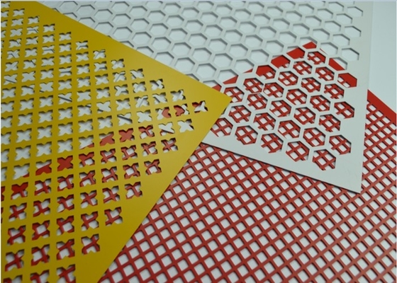 Metallo perforato decorativo Mesh Sheets larghezza 1.22m/di 1m per i divisori dello spazio