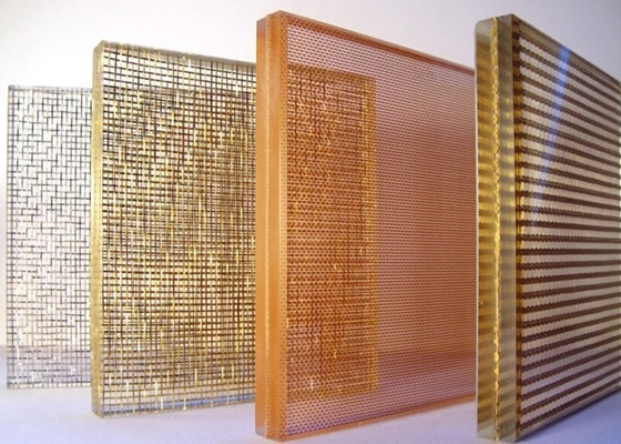 Cavo Mesh Laminated Glass, rete metallica della decorazione architettonica