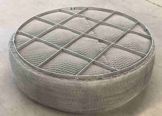 cuscinetto del dispositivo antiappannante di acciaio inossidabile 316L/corda Mesh For Gas Liquid Separation