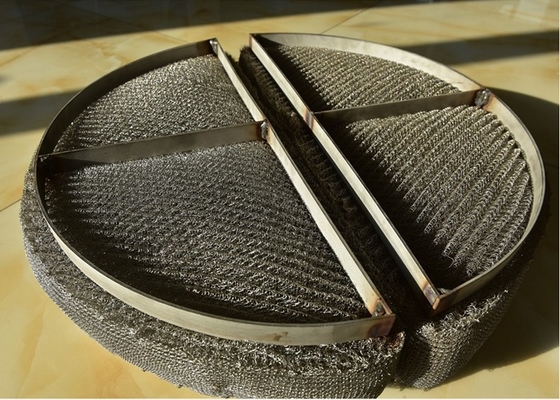 cuscinetto del dispositivo antiappannante di acciaio inossidabile 316L/corda Mesh For Gas Liquid Separation