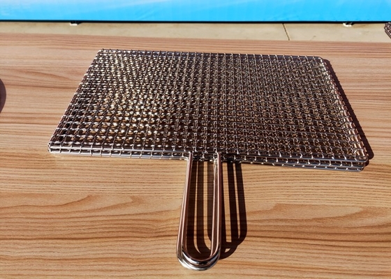 Colore d'argento sano/igienico di 316 304 griglie di acciaio inossidabile per il BARBECUE