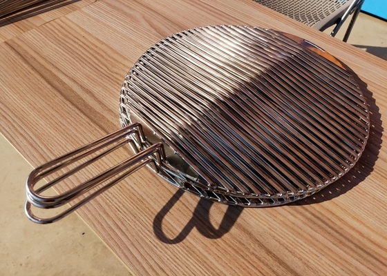 Colore d'argento sano/igienico di 316 304 griglie di acciaio inossidabile per il BARBECUE