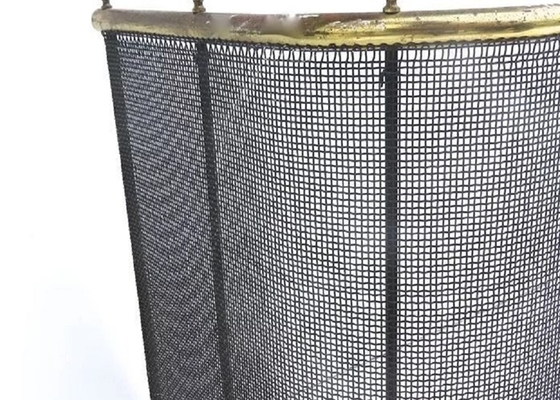 larghezza tessuta di Mesh Screen 0.5m-3M del cavo di acciaio inossidabile 8X8 per lo schermo del camino