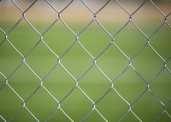 protezione di sicurezza di Mesh Fence Metal Material For del cavo del collegamento a catena di 2.0-4.8mm