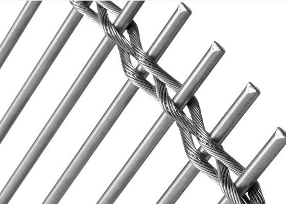 maglia metallica architettonica tessuta 10m/Mesh Curtain For Construction decorativo