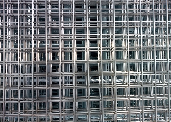 Cavo saldato Mesh Panel di acciaio inossidabile 1 x 1 colore dell'argento di 12 calibri