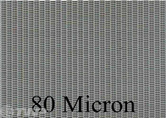 Micron olandese 24x110 di Mesh Filter Cloth 80 del cavo di acciaio inossidabile del tessuto