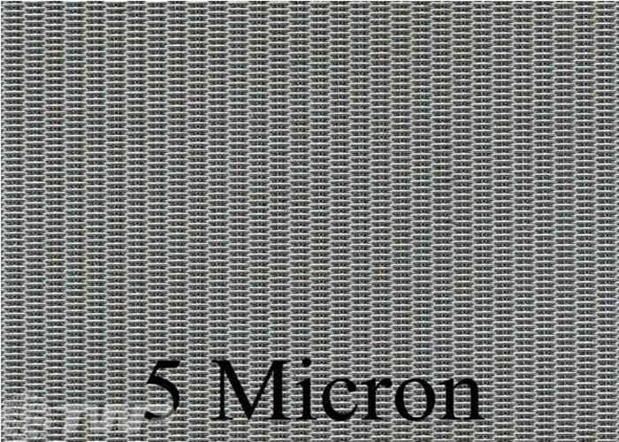 T316 200x1400 Mesh Dutch Weave Screen Mesh, tessuto del filtro da 5 micron