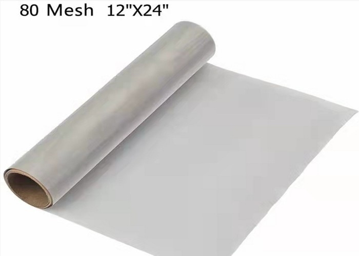 cavo Mesh Roll 80X80 Mesh For Sieving/filtraggio di acciaio inossidabile di 1M X 100F